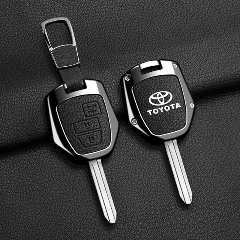 Металлический защитный чехол для ключа для Toyota Yaris, Land Cruiser, Levin, RAV4 Аксессуары