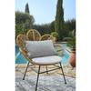 Housse de coussin "Naïa Outdoor" toutes dimensions L'effet Papillon - Naîa Galet - Housse de coussin 40 x 60 cm