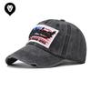 Бейсболка из хлопка с вышивкой, спортивная бейсболка с вышивкой, импортная кепка с американским флагом