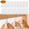 10/50 шт. Каскадные крючки-удлинители для вешалок, экономящие место, органайзер для вешалок в шкафу, экономящие место в шкафу для рубашек, одежды, пальто