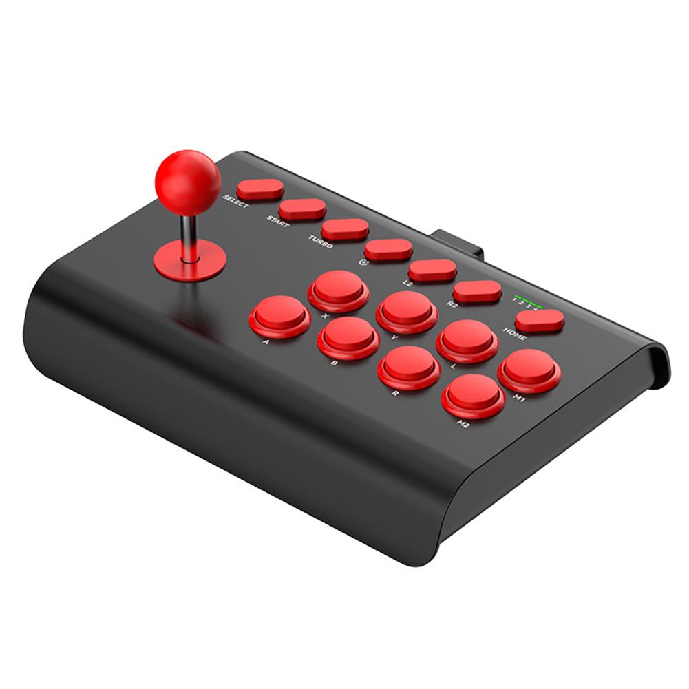 For Switch/PS4/PS3/Xbox One/PC Fighting Game Joystick Wireless PC Game Joystick Bluetooth Arcade Game Stick Joystick Controller
