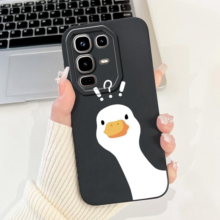 Чехол для Infinix Note 50 4G Note 50S X6870 Милый Кот Динозавр Мультяшная Обложка Мягкий Силиконовый Чехол Для Infinix Note 50 Pro Plus Корпус
