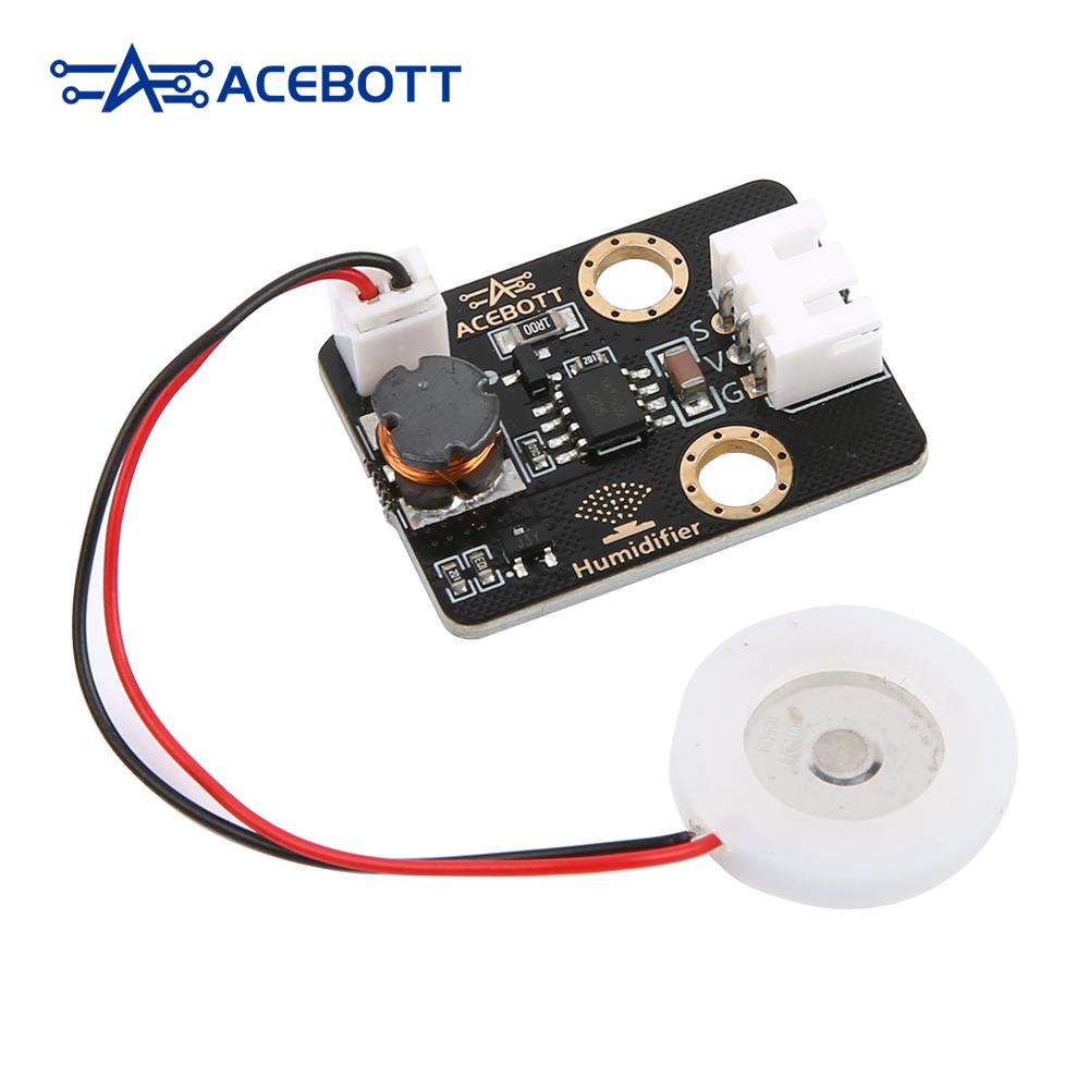4pcs/lot ACEBOTT Ultrasonic Nebulizer Humidifier Module Easy-Plug Compatible with ESP32/Arduino