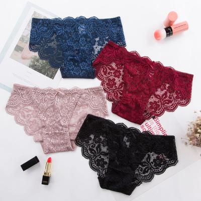 Сексуальные кружевные трусики Meiji с низкой талией - высокое качество, удобные, размеры M и L для женщин