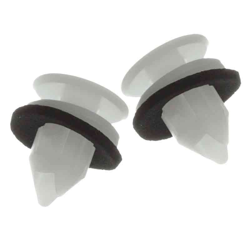 10Pcs Front Bumber Lower Molding Clip Fasteners Rivets Nylon Fit for Nissan Quest LE Platinum S SV 2015 2016 2017 76847-1JB0A
