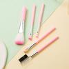 5Pcs Makeup Brush Set Portable Blush Brush Pink Makeup Brush Eyeshadow Brush