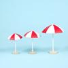 Miniature Beach Sun Umbrella Figurines DIY Crafts Fairy Garden Doll Accessories Micro Landscape Decoration Home Decor