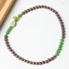 Guiyuan He Xiang Jade Gourd Bracelet: 0.6 Double Circle, Unisex Style, Chinese Herbal Medicine Beads, Buddhist Wenwan Hand String.