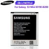 Оригинальный сменный аккумулятор EB-L1M7FLU для Samsung Galaxy S3Mini S3 Mini I8190 I8190N i8200 1500 мАч