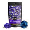 Teacurry Blue Pea Tea (100 Gms - 1 Month Pack) - Helps In Skin Glow, Hair Growth, Eyesight, Mood Enhance | Blue Butterfly Pea Flower Tea