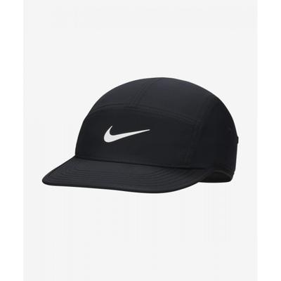 Nike Кепка Dry Fit Fly Безструктурная с логотипом Swoosh   Черный Антрацит Белый Fb5624 010
