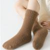 Newborn Socks 28cm Fit 1-12Y Universal Autumn and Winter Thickened Coral Fleece Add Plush Sock Warm Breathable Children's Socks