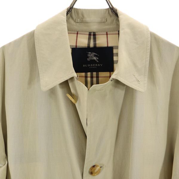 Burberry Made In Japan by Sanyo Shokai Stainless Collar Coat M Beige Men's Used