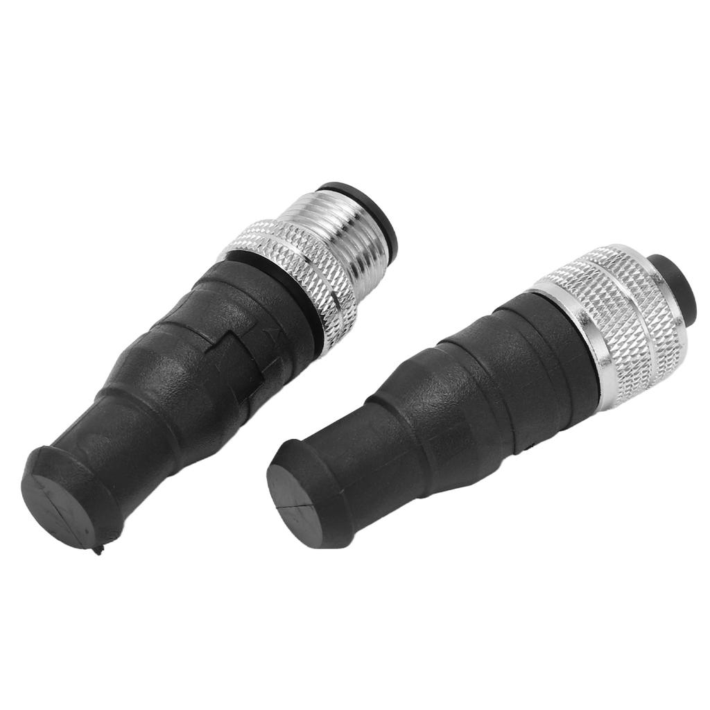 Pair for NMEA2000 Male Female Terminator Resistor 5Pin M12 Thread IP67 Waterproof for Lowrance Networks