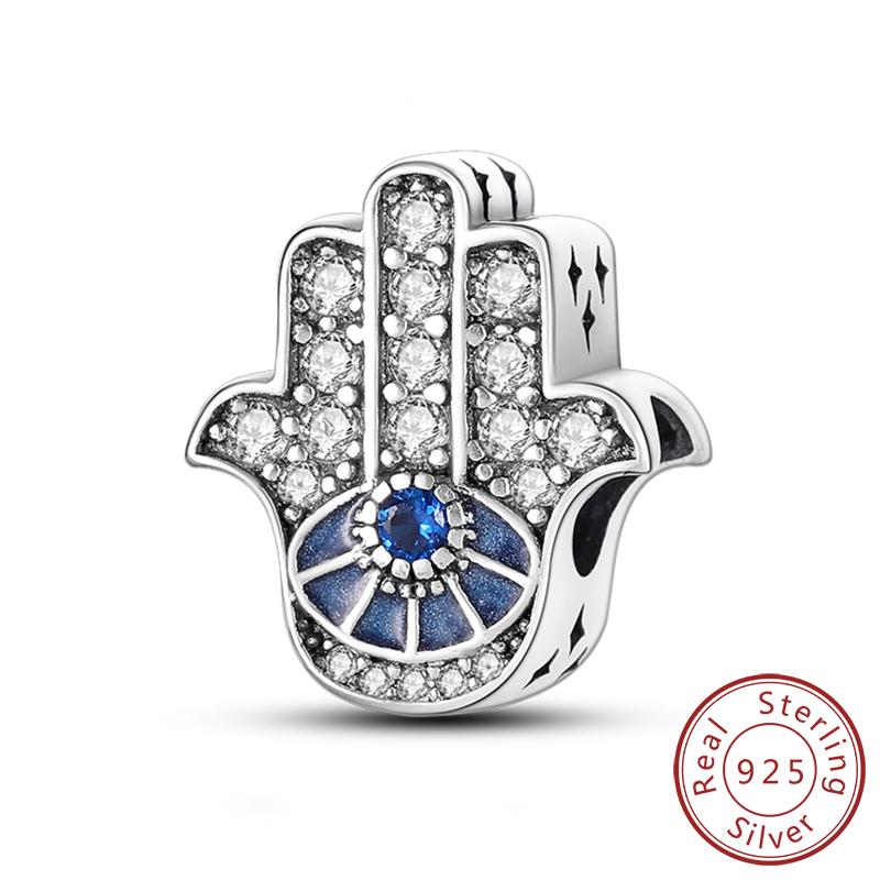 Медные Шармы Бусины Глаз Дьявола Крест Ангел Шармы Подходят для Оригинальных Браслетов-Шармов Подвески Изысканное Изготовление Ювелирных Изделий Своими Руками Для Женщин