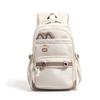 Schoolbag Junior high school schoolbag College student versatile Korean version casual backpack high value large capacity cute backpack