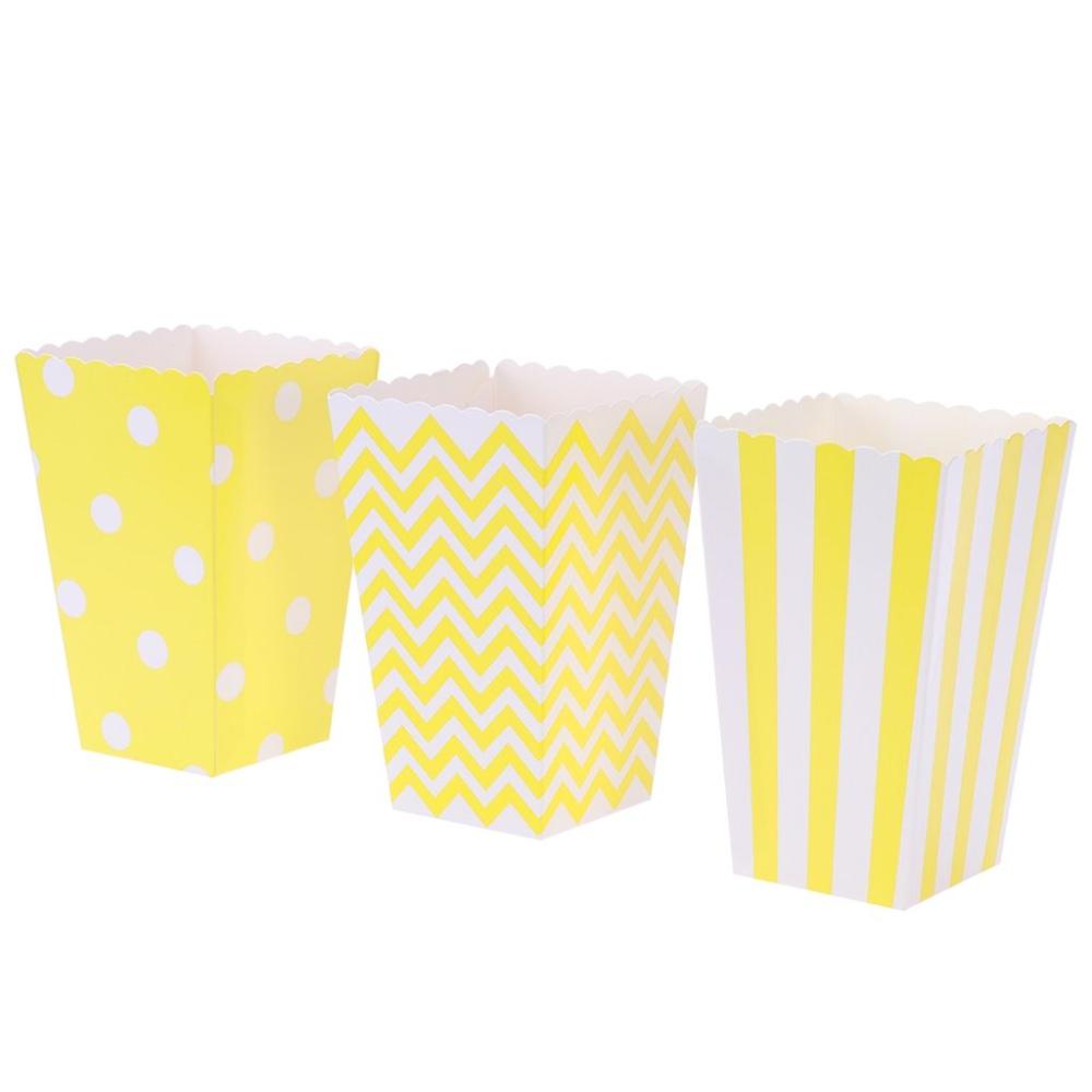 for Theater,Party,Home Popcorn Paper Containers Popcorn Tubs Party Supplies Popcorn Boxes