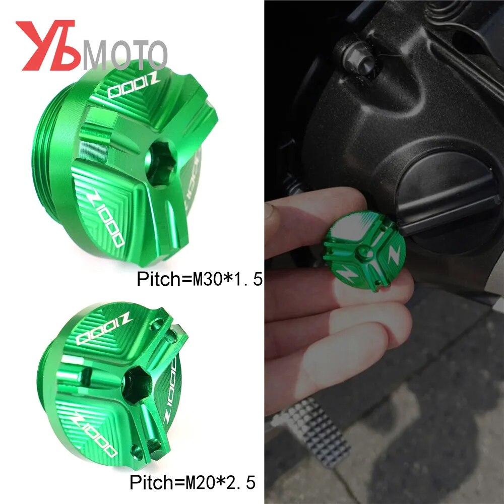 Motorcycle Engine Plug Cover Oil Filler Cup For Kawasaki Z 1000 Z1000R 2010- For Kawasaki Z1000 2003-2009