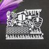 Grass Bee Hive Set Metal Stencil Embossing Cutting Dies for Diy Scrapbooking Paper Stamps for Card Embossing Craft Decor