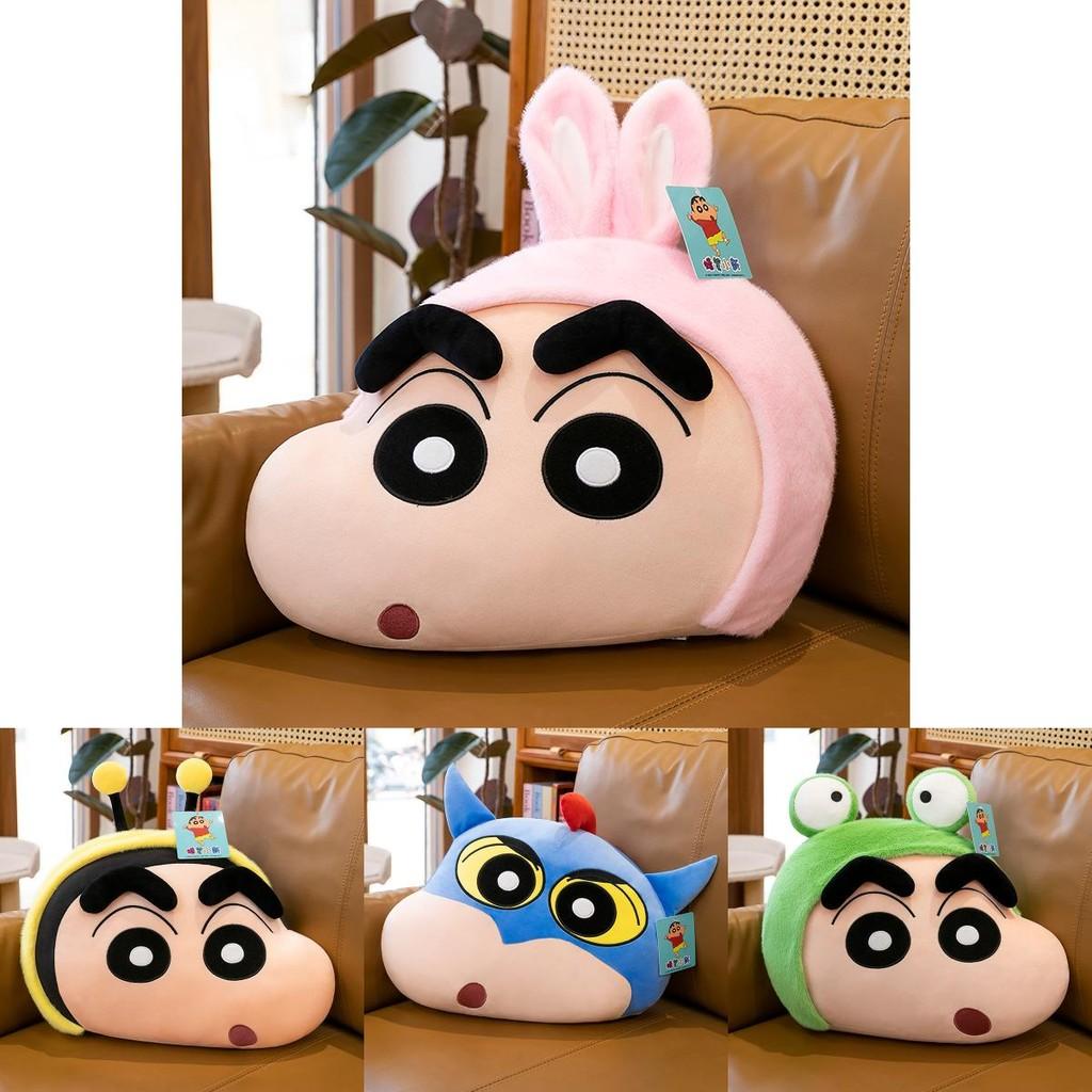 Superhero Crayon Shinchan Plush Doll Cushion With Pp Cotton For Living Room Decor