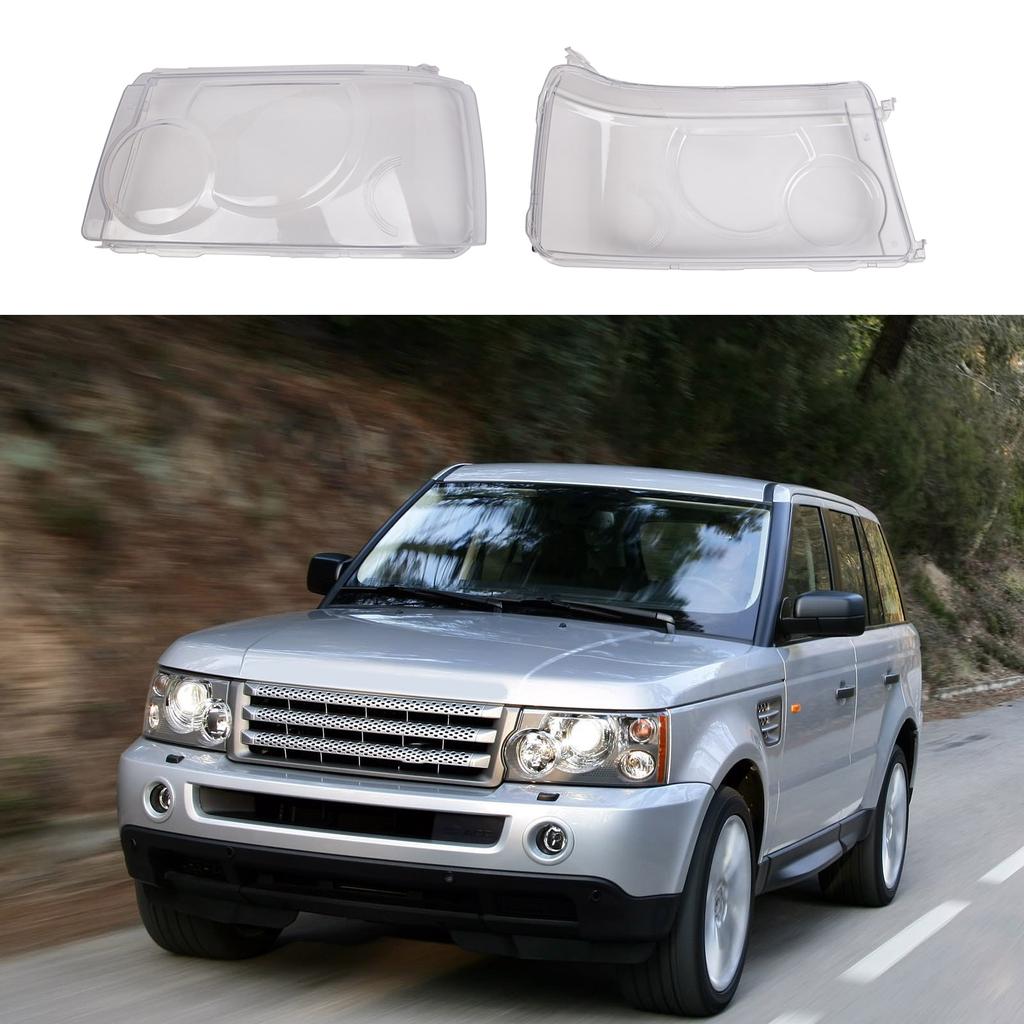 Линза фары для Range Rover Sport 2006-2009 Левая Крышка фары Автомобильные запасные части Аксессуары Абажур ABS Корпус