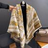 New Autumn Winter Women Wrap Cashmere Pashmina Shawl Lady Thick Wrap Scarves Fashion Vintage Print Scarf Bufanda Echarpe Blanket