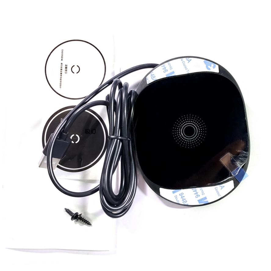 20 мм беспроводное зарядное устройство с большим расстоянием невидимый мраморный настольный мебельный стол скрытая адсорбция для iPhone XR 11Pro Samsung S10 9