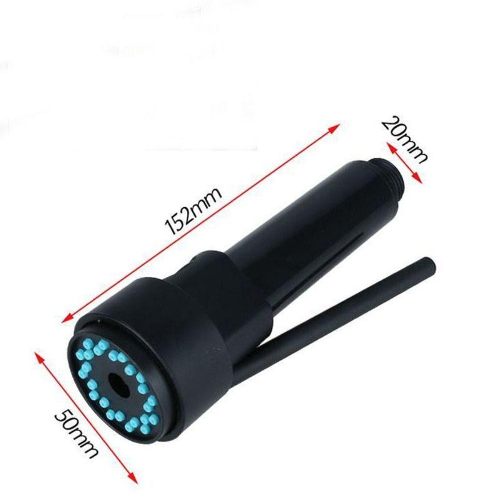 High Pressure Kitchen Faucet Plastic Pull Out Spray Head Spring Faucet Kitchen Spout Head