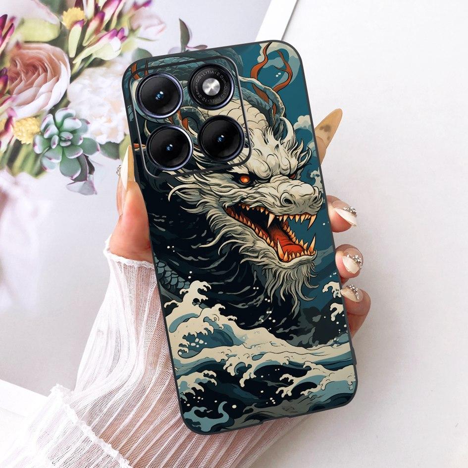 Чехол для Motorola Edge 70 Fusion 2026 Cover Популярный Мультяшный Узор Мягкий Силиконовый Чехол для Телефона Для Edge 70 Fusion+ Shell