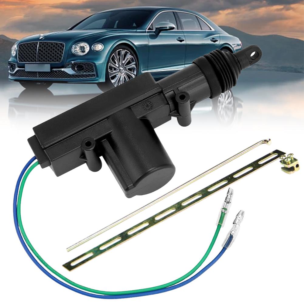 12V Автомобильный Электрический Привод Замка Двери Сверхмощная Система Блокировки Однопистолетный Тип Комплект 2 Провода Аксессуары для Электрического Замка Двери Автомобиля