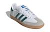 adidas Samba OG Белый Коллегиальный Зеленый Резина Детские IE1331