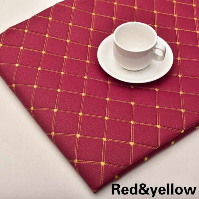 300x140см Вышитая Клетчатая Ткань Салон Автомобиля Потолок Чехол на Сиденье Автомобиля Ткань Для DIY Обивки Стульев Подушка Дивана Материал для Кровати