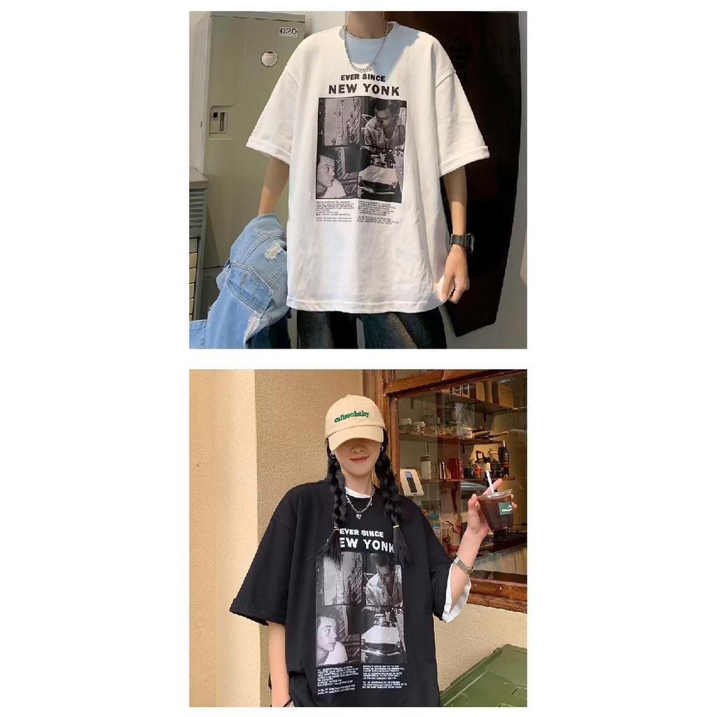 Мужская модная футболка с круглым вырезом и короткими рукавами с принтом для лета, свободный повседневный топ