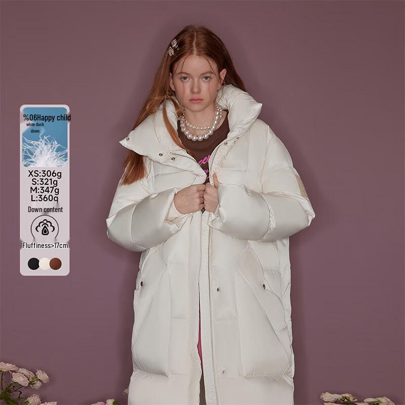 GREEN BELT Women's Long Duck Down Puffer Jacket