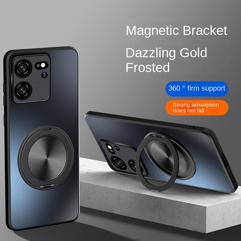 Для Xiaomi Mi 13T Pro Чехол Жесткий Матовый С Кольцом Магнитный Защитный Чехол Для Xiaomi Mi 13 13Pro Mi13T Чехол Для Телефона