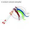 Интерактивная игрушка для кошек Handfree Cat Stick Играющий котенок Играющий тизер Палочка Игрушка на присоске Птица/перо Кошачья палочка Товары для домашних животных