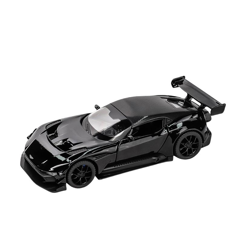1/32 масштаб Aston Martin VULCAN имитационная модель автомобиля литые металлические игрушечные машинки украшения из сплава звук свет металлический человек Aston Boy детский подарок