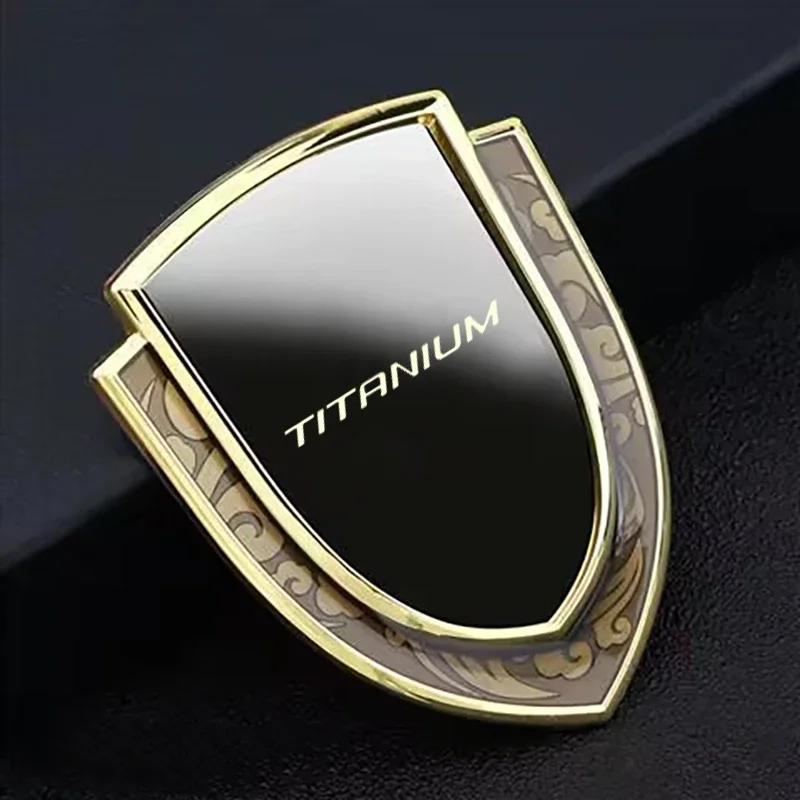 RVQX5 car stickers 3D metal accsesories auto accessory for ford titanium