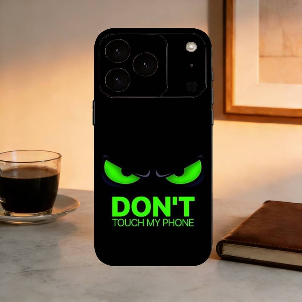 D-Не трогай мой телефон Чехол для телефона Силиконовый Мягкий Для IPhone 17 16 15 14 13 12 11 X XR Plus Pro Max Plus