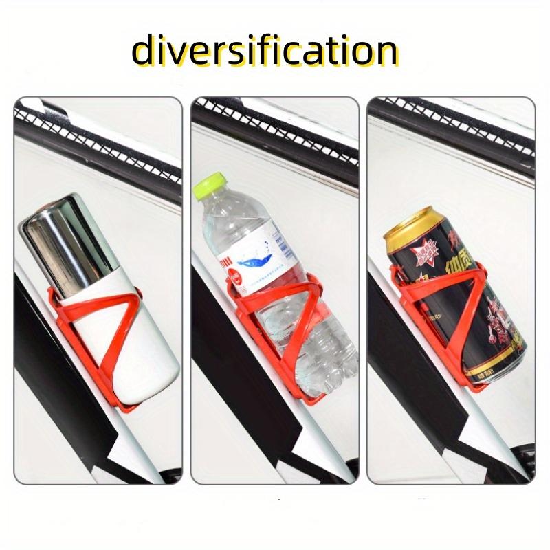 Bicycle Water Bottle Holder - Easy To Clamp, No Need for Drilling Installation, Available In Black, White, Red, Blue and Other Colors