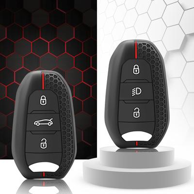 Силиконовый чехол для автомобильного ключа для Citroen C2 C3 C5 X7 C4 Picasso Berlingo для Peugeot 208 308 408 508 3008 4008 5008 Smart Key