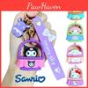 My Melody Pvc Plastic Keychains Toys Keyring Figures Pendant Xmas Gifts