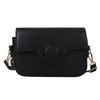 Stylish Spring Women's Pu Small Square Handbag Trendy Versatile Shoulder Bag In Black White Khaki Rosy Orange