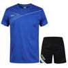Men's Casual Sportswear Summer Fitness Short-sleeved T-shirt Quick-drying Clothes Running Loose Two-piece Set