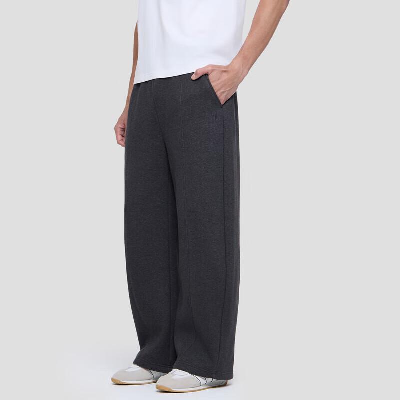 GAP Мужские флисовые брюки свободного кроя с вышитым логотипом