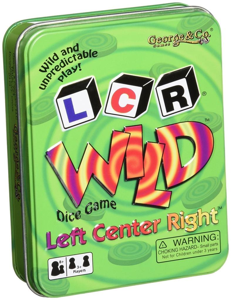 George and Company GEO0723 LCR Wild Dice Game (R)