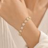 Unique Colorful Zircon Bangle Light Luxury Women Handchain Dopamine Wrist Jewelry  Holiday Party