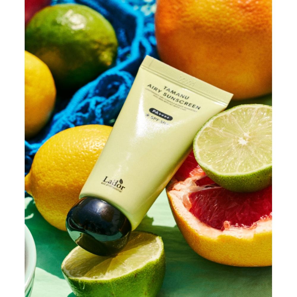 Lador [подарок-брелок] Солнцезащитный крем Tamanu Airy 50 мл
