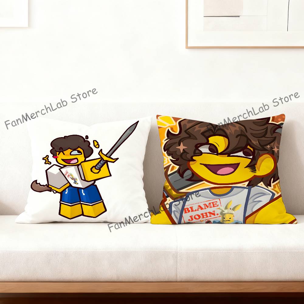 Game SShedletskyS Pillow Case Plush Fabric Soft Pillowcase Double Sided Print Sofa Cushion Cover Throw