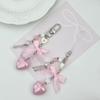 and South Korea Insi Wind Mobile Phone Chain Bag Pendant Cute Buckle Simple Love Car Bag Charm